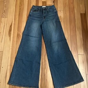 Frame Le Palazzo Wide Leg Jeans Sz 27